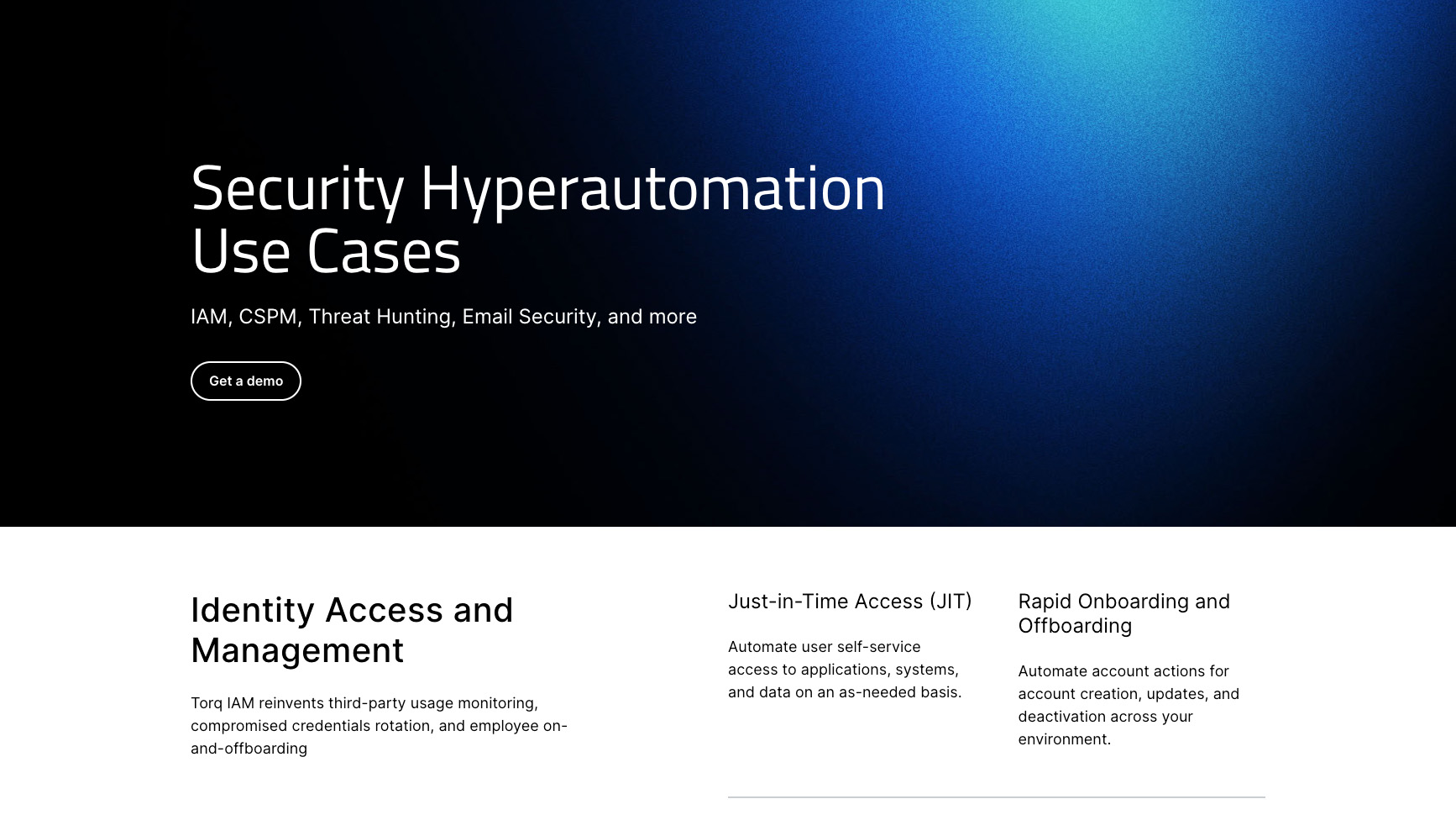 Hyperautomation Use Cases (IAM, CSPM, Threat Hunting) | Torq®