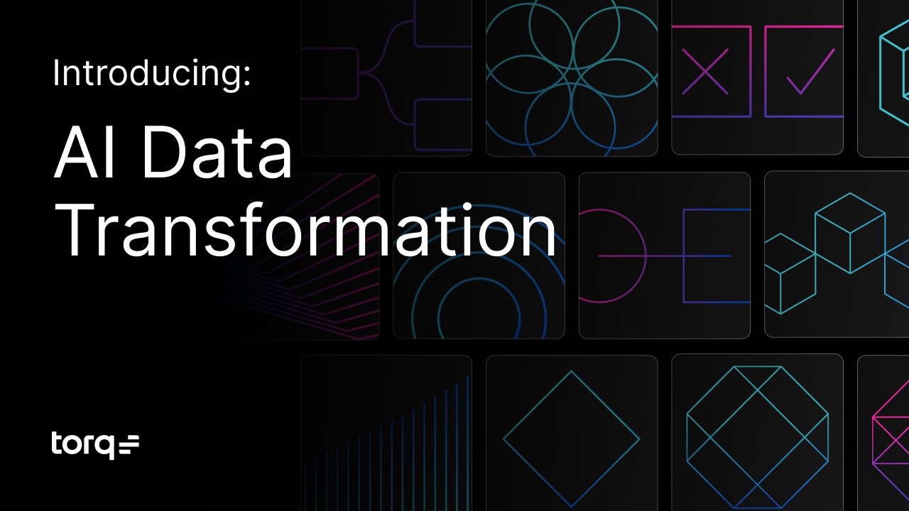 Learn how AI Data Transformation from Torq accelerates complex data transformations.