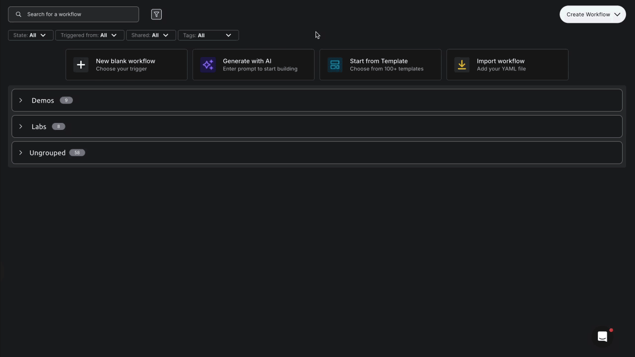 Explore Torq AI Workflow Builder