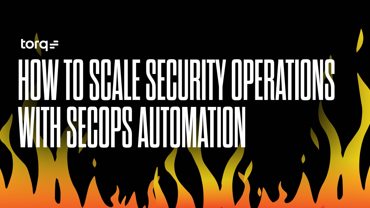 SecOps automation helps SOC teams big and small stay fast, smart, and scalable.
