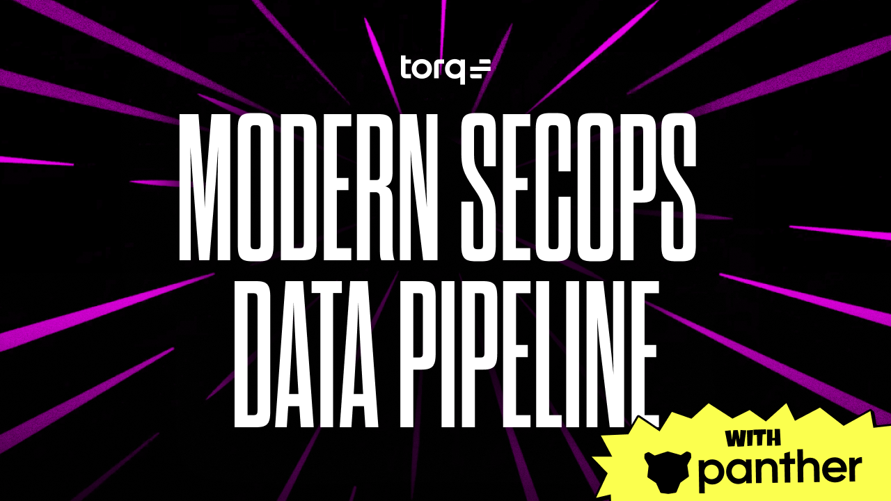 Panther and Torq integration powering autonomous SecOps