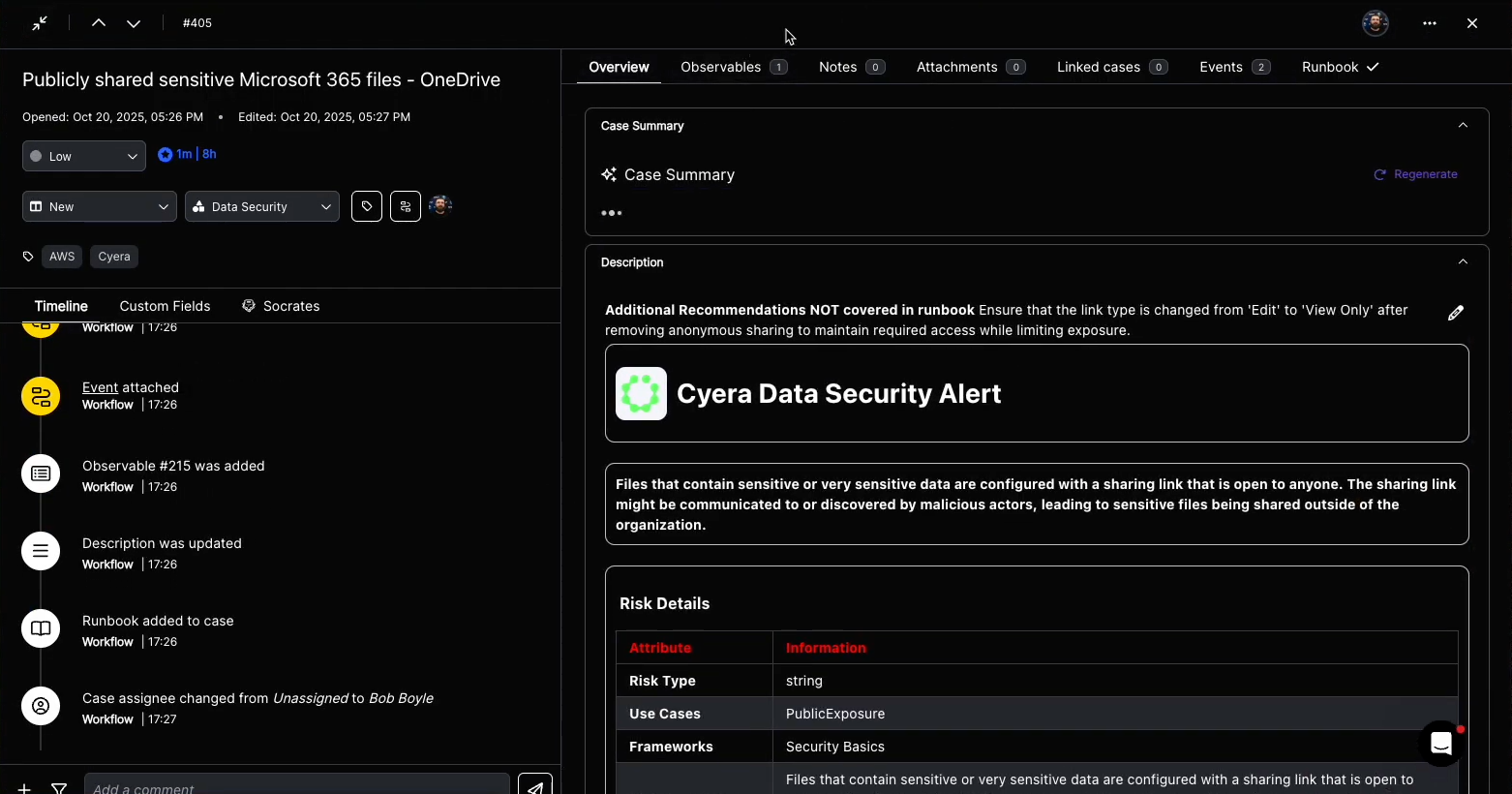  Torq + Cyera Integration