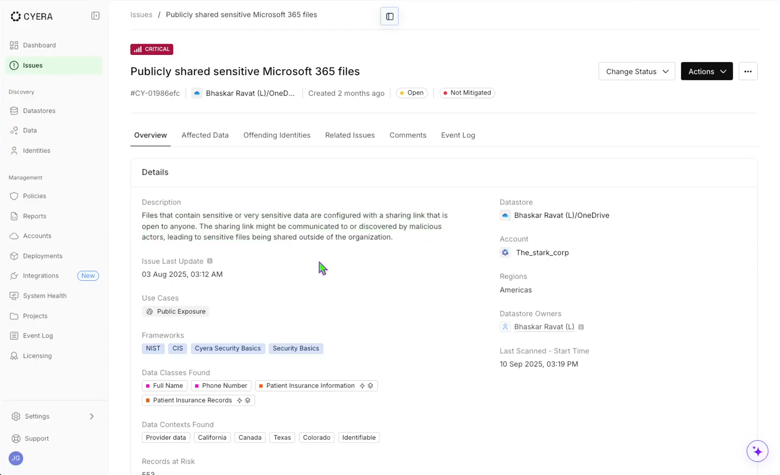 Torq + Cyera Integration