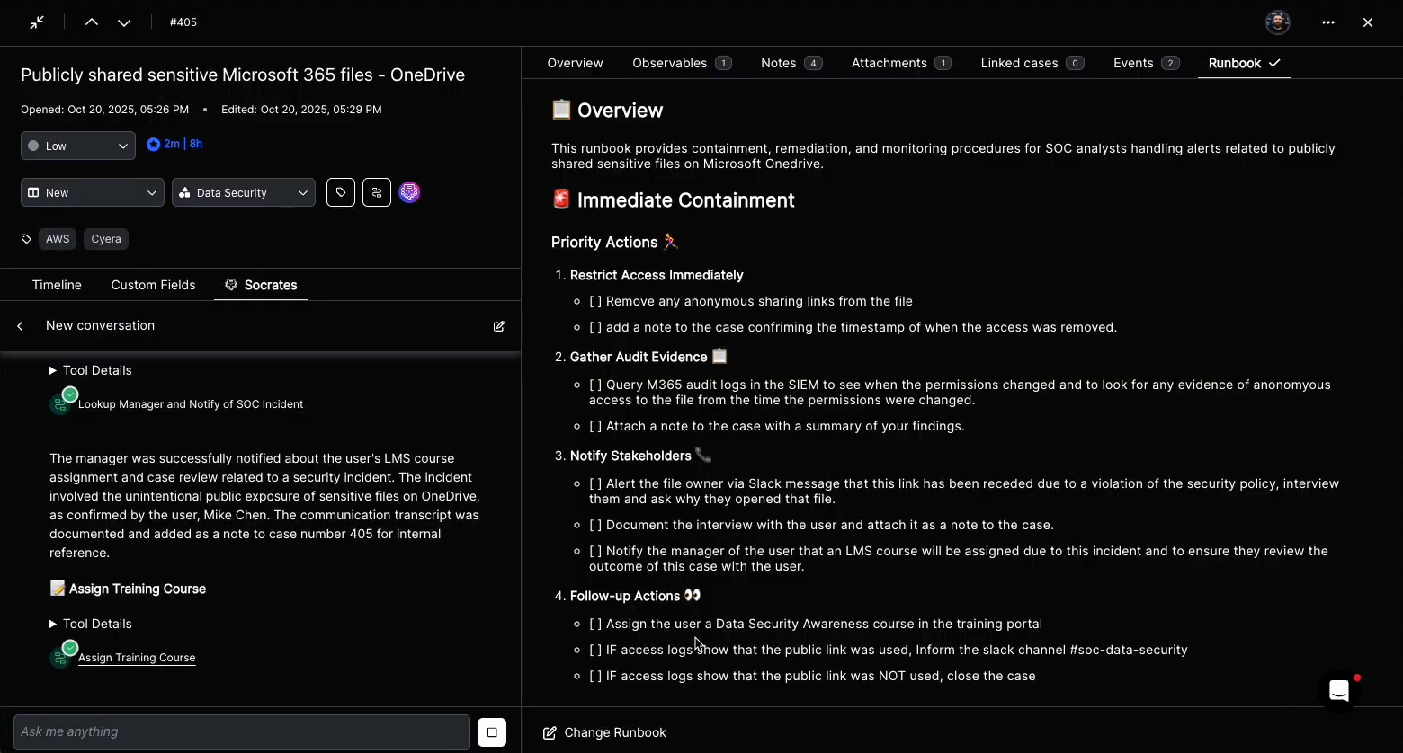  Torq + Cyera Integration