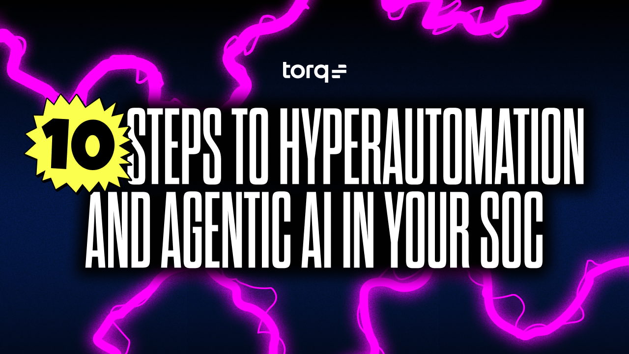 Hyperautomation and agentic AI in a SOC in 2026.